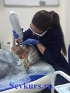 Лазерный карбоновый пилинг. Демонстрационная процедура. Практическое занятие.